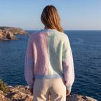 SOFT COLORBLOCK CARDIGAN