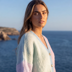 SOFT COLORBLOCK CARDIGAN