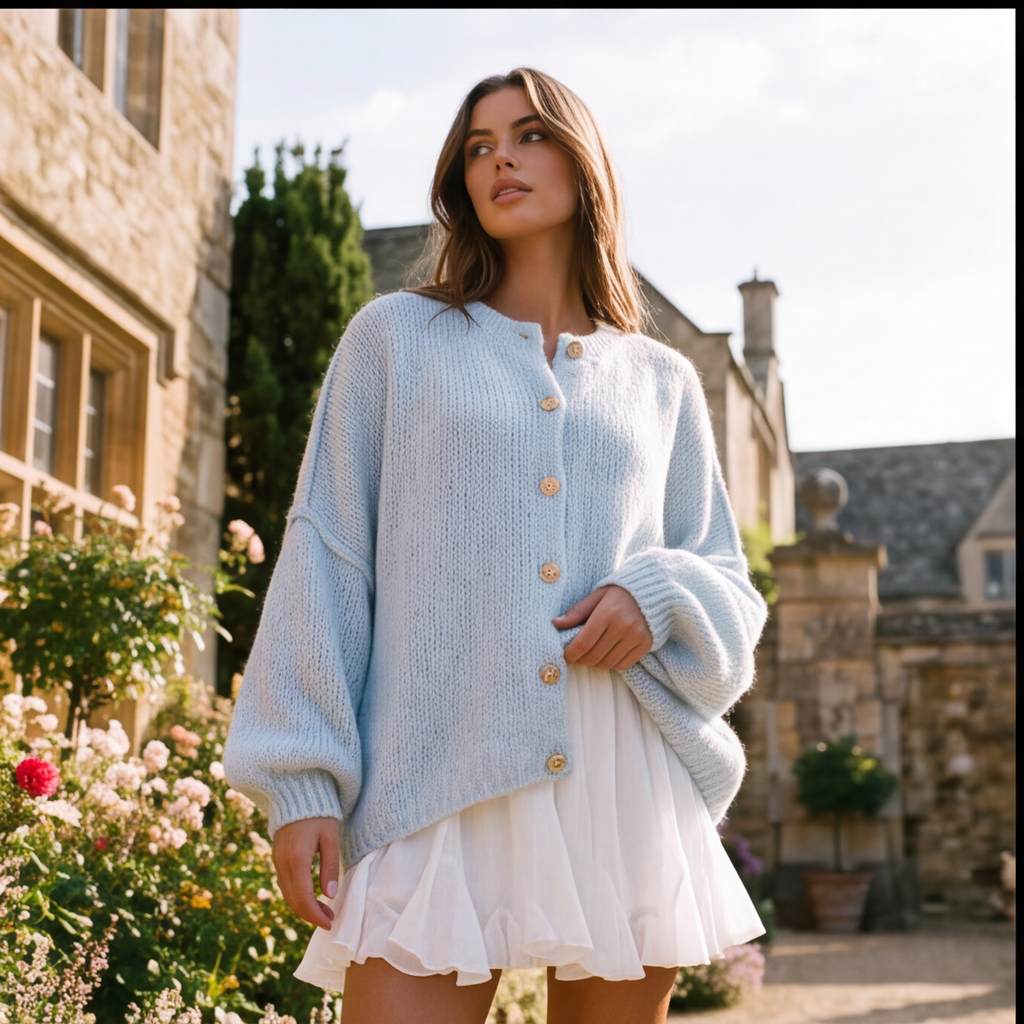 Soft Knit Oversized Cardigan